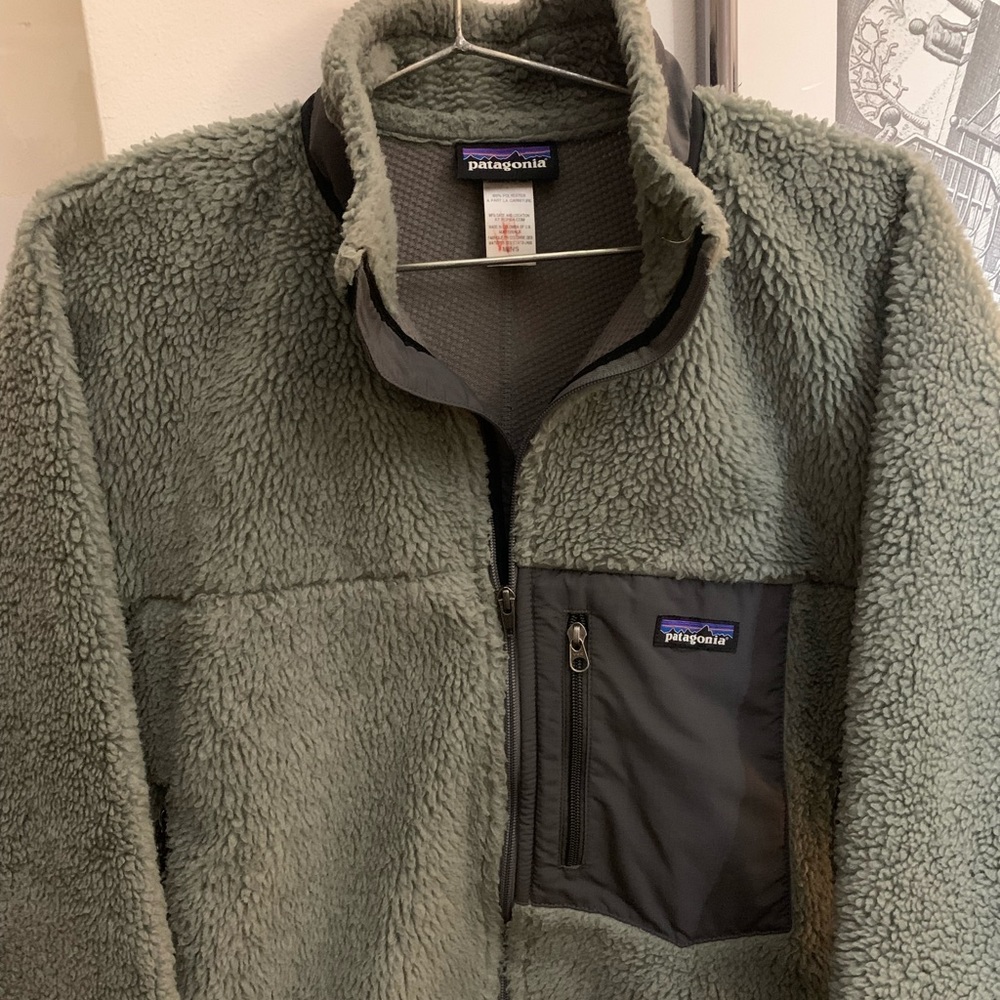 Men’s Patagonia Retro-x fleece jacket size medium